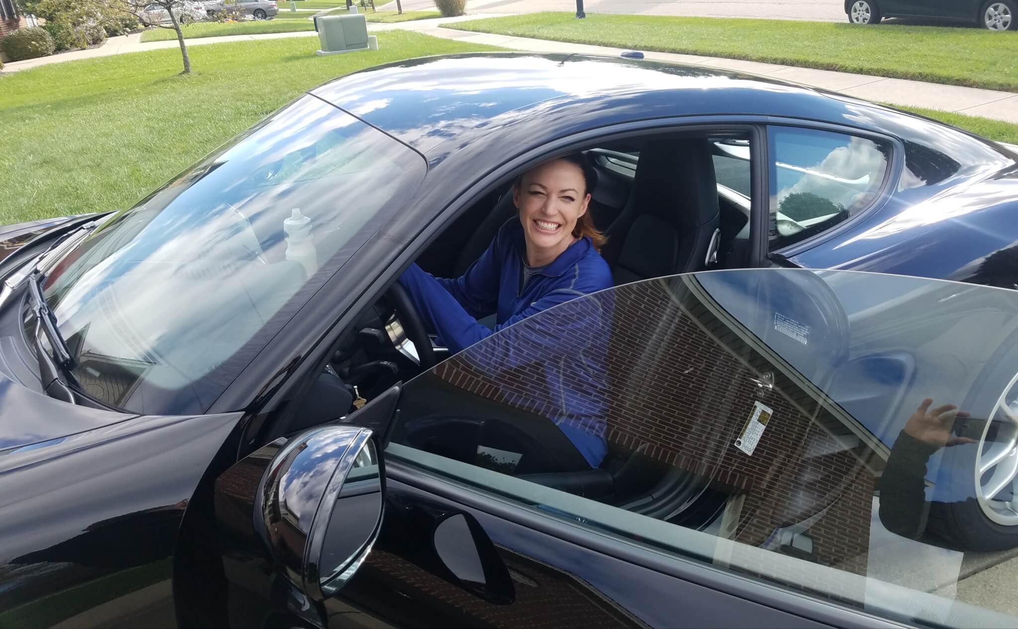 15. Driving a 6-speed Porsche downtown