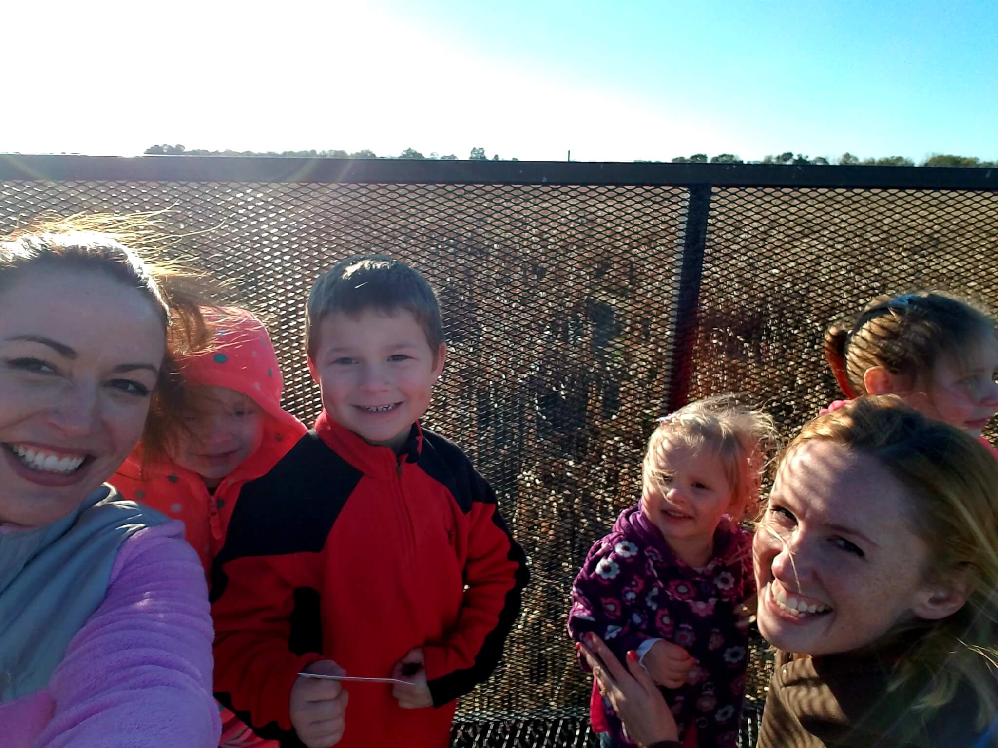 18. Conquering the corn maze tower (with little adventurers)